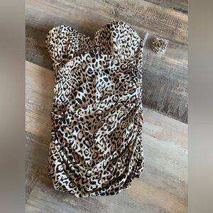 Leopard Print  One Piece